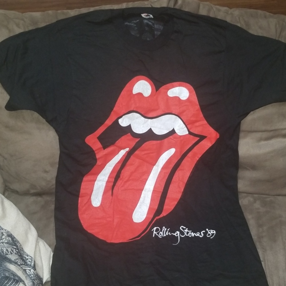 Vintage Rolling Stones One-Stitch 89' Tour Tee